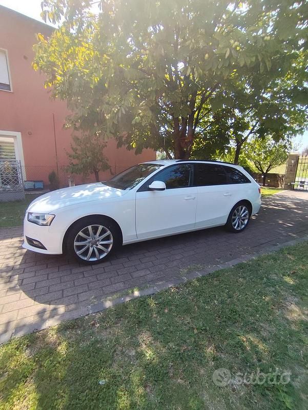 Usata Audi A4 Ambiente 177 CV (130 kW) 2014 Bianco Station wagon