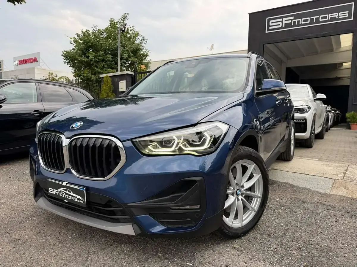 Usata BMW X1 Advantage 190 CV (139 kW) 2021 Blu/azzurro SUV
