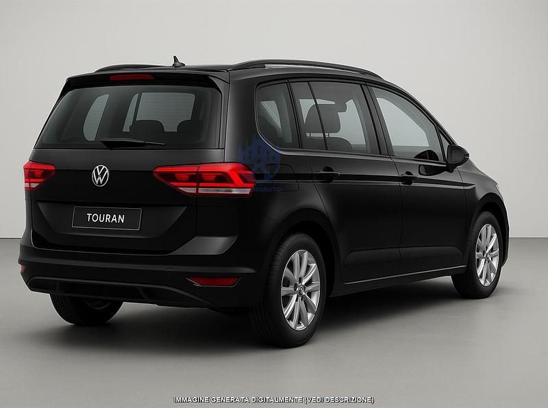 Usata VW Touran Move 150 CV (110 kW) 2024 Nero Monovolume
