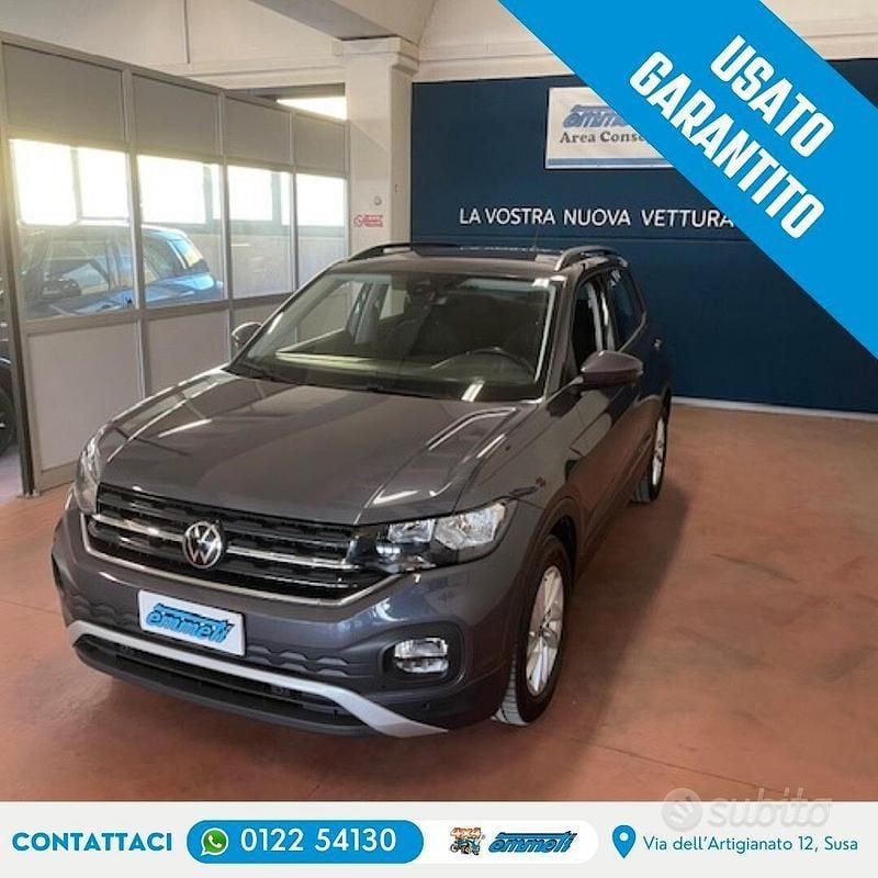 Grigio Usata 2023 VW T-Cross Style SUV | 17.500 € (Buon prezzo) - Immagine 1/4