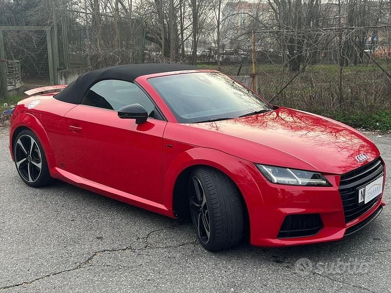 Usata Audi TTS S-Line 230 CV (169 kW) 2018 Rosso Berlina