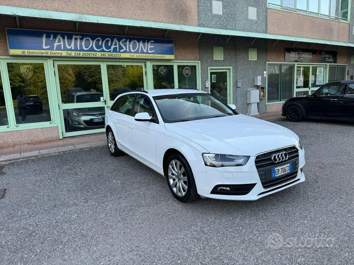 Usata Audi A4 Advanced 120 CV (88 kW) 2013 Bianco Station wagon