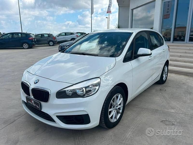 Usata BMW 216 Advantage 102 CV (75 kW) 2016 Bianco(met.) Monovolume