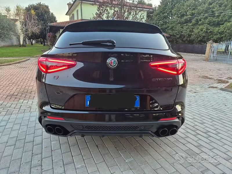 Usata Alfa Romeo Stelvio Quadrifoglio 2018 Nero SUV