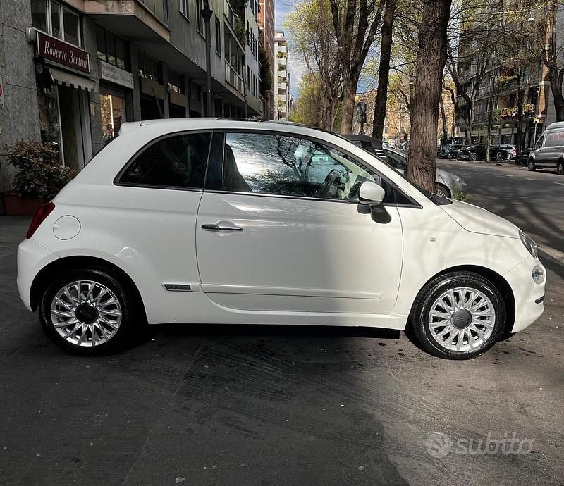Usata Fiat 500 Lounge 69 CV (50 kW) 2017 Bianco Berlina