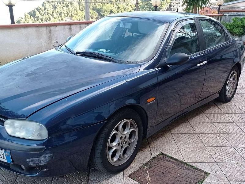 Usata Alfa Romeo 156 Progression 110 CV (80 kW) 2001 Blu/azzurro Berlina