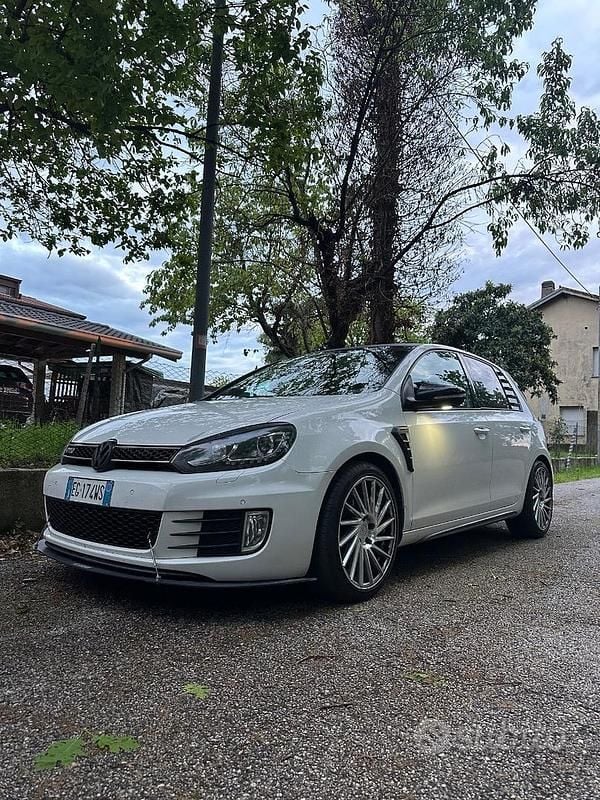 Usata VW Golf VI GTD 170 CV (125 kW) 2011 Bianco Utilitaria