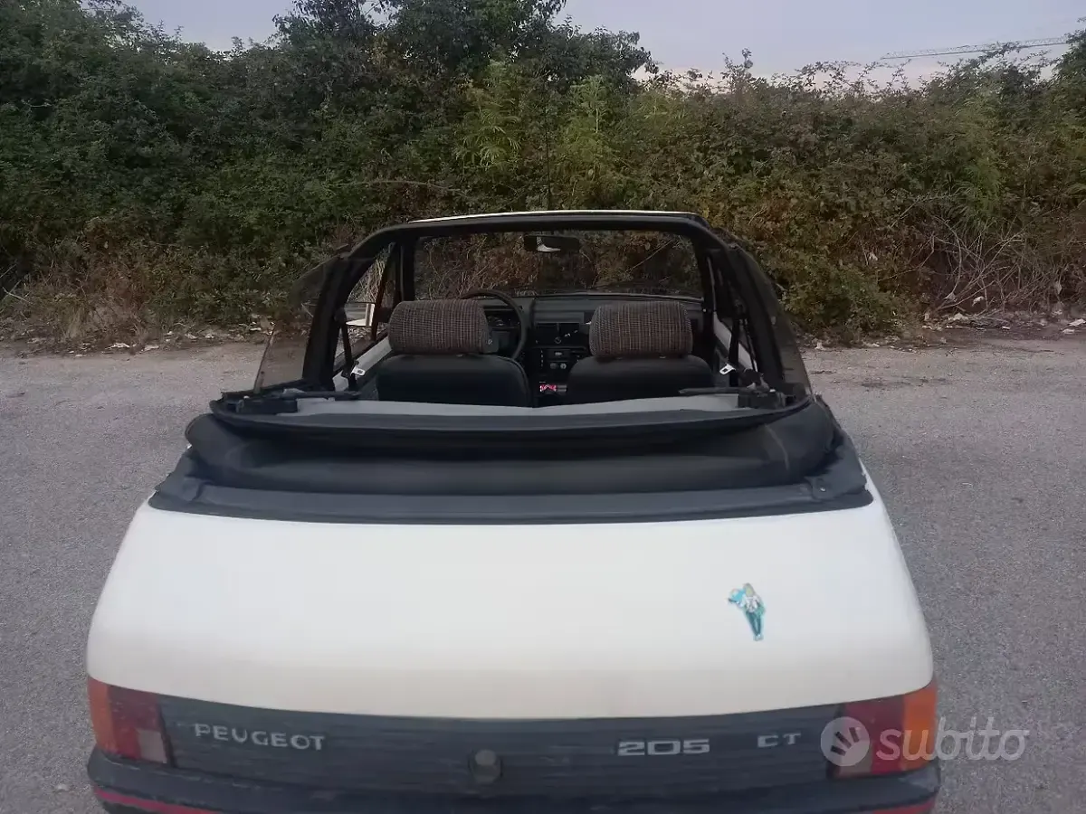 Usata Peugeot 205 49 CV (36 kW) 1987 Cabrio