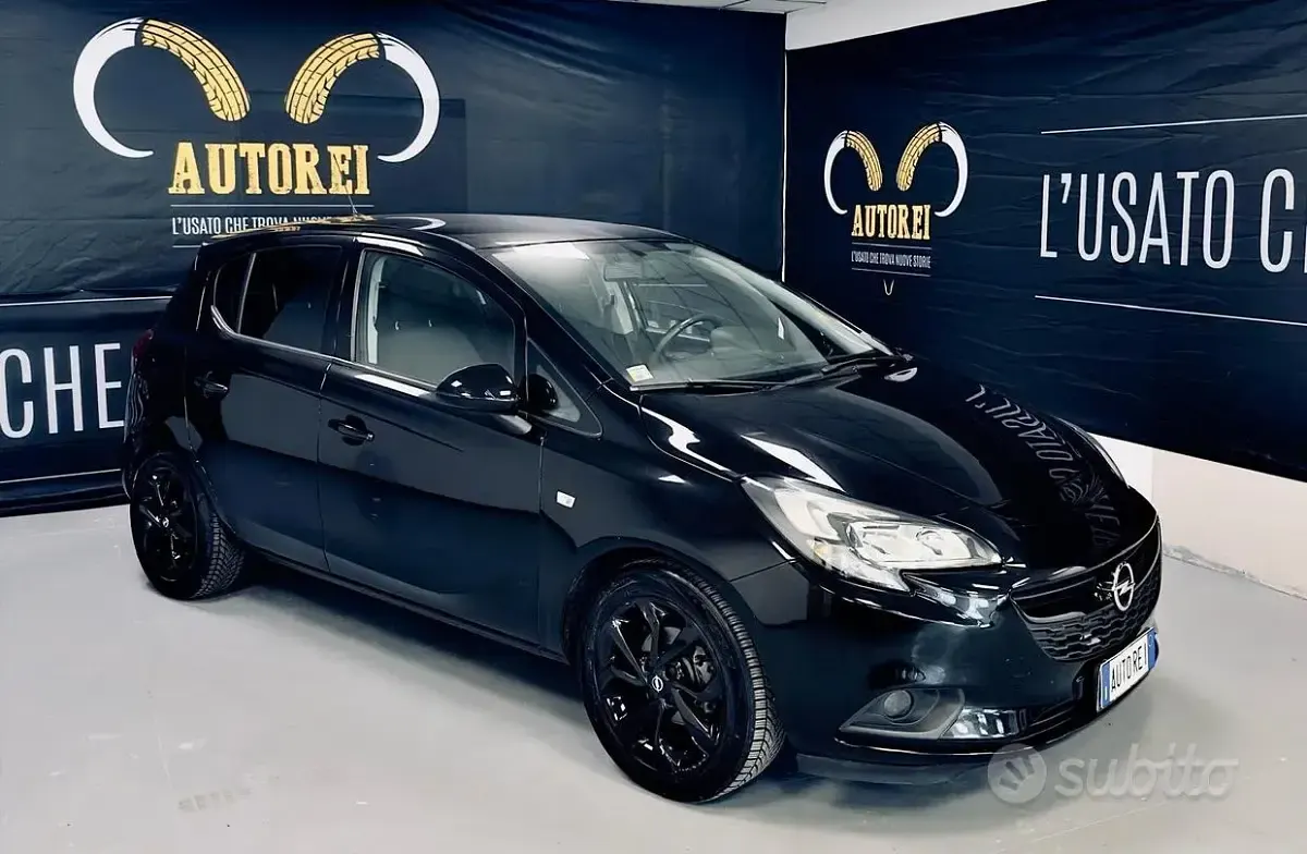 Usata Opel Corsa 90 CV (66 kW) 2018 Nero Utilitaria