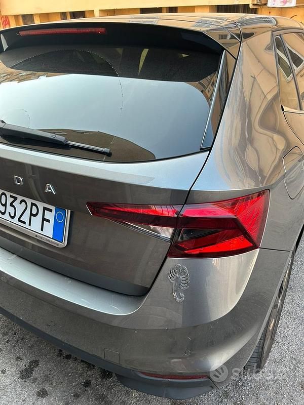 Usata Skoda Fabia 2022 Grigio Utilitaria