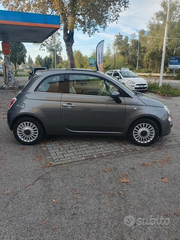 Usata Fiat 500 Lounge 69 CV (50 kW) 2013 Grigio Berlina