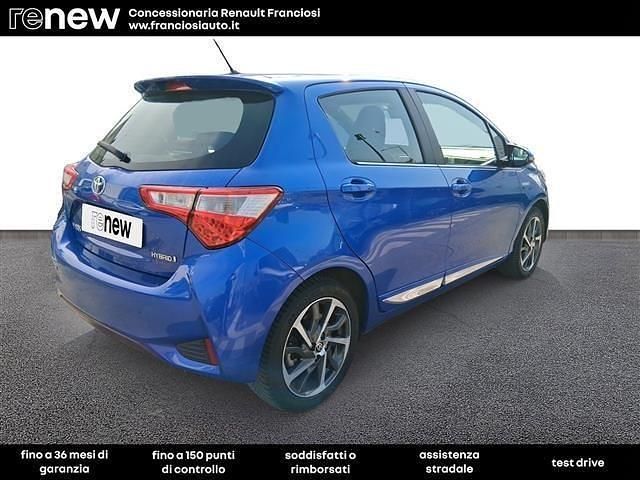 Usata Toyota Yaris Hybrid Edition 73 CV (53 kW) 2017 Blu
