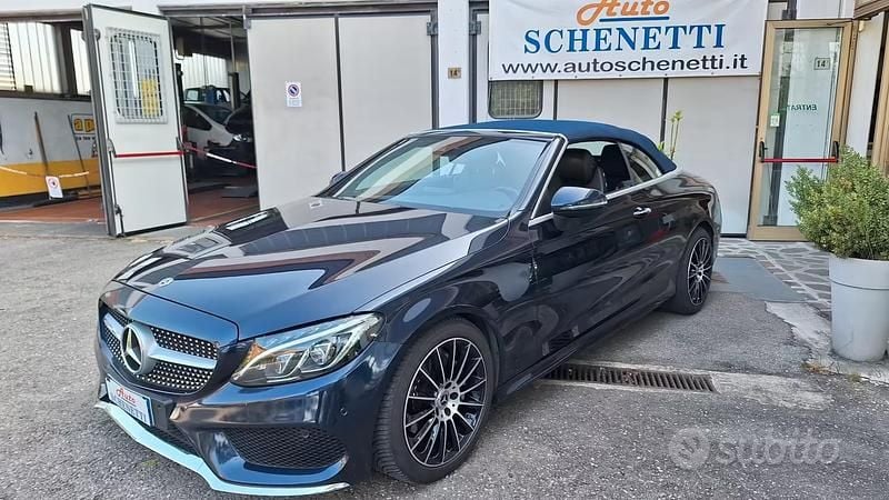 Usata Mercedes C220 Executive 170 CV (125 kW) 2018 Cabrio