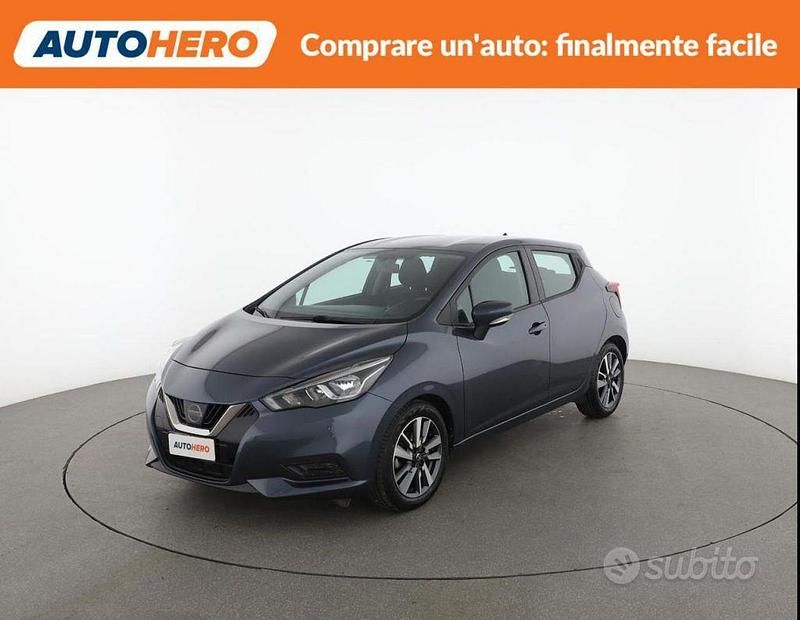 Usata Nissan Micra Acenta 90 CV (66 kW) 2018 Grigio Utilitaria