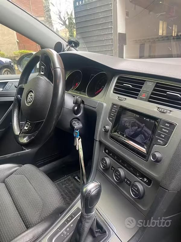 Usata VW Golf VII Highline 105 CV (77 kW) 2017 Bianco Berlina