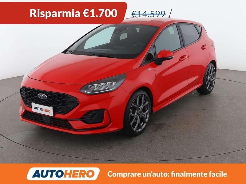 Usata Ford Fiesta ST-Line 101 CV (74 kW) 2022 Rosso Berlina