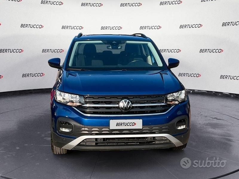 Usata VW T-Cross S 110 CV (80 kW) 2023 Blu SUV