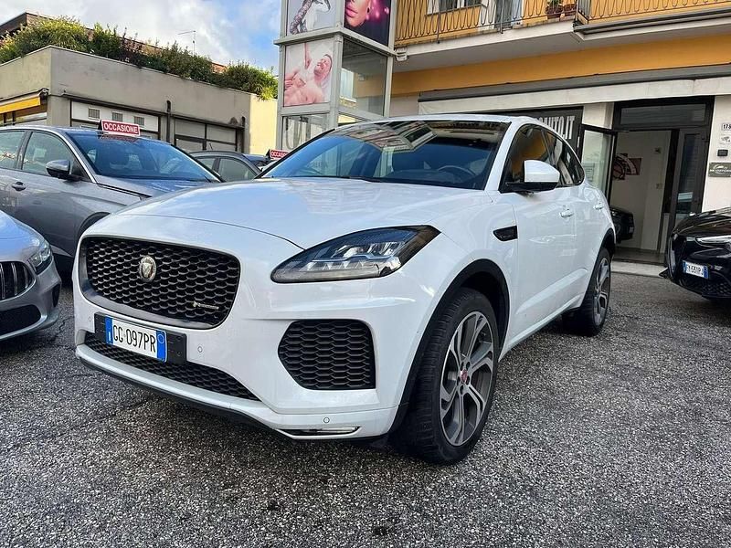 Bianco ghiaccio Usata 2018 Jaguar E-Pace First Edition SUV | 22.400 € (Cara) - Immagine 1/4