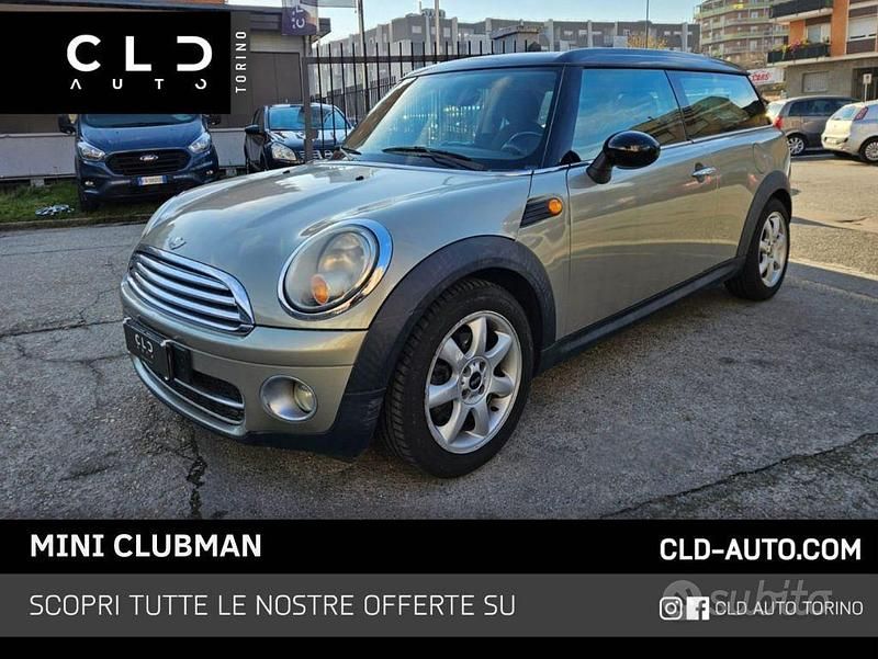 Grigio Usata 2009 Mini Cooper Clubman Station wagon | 5100 € (Buon prezzo) - Immagine 1/4