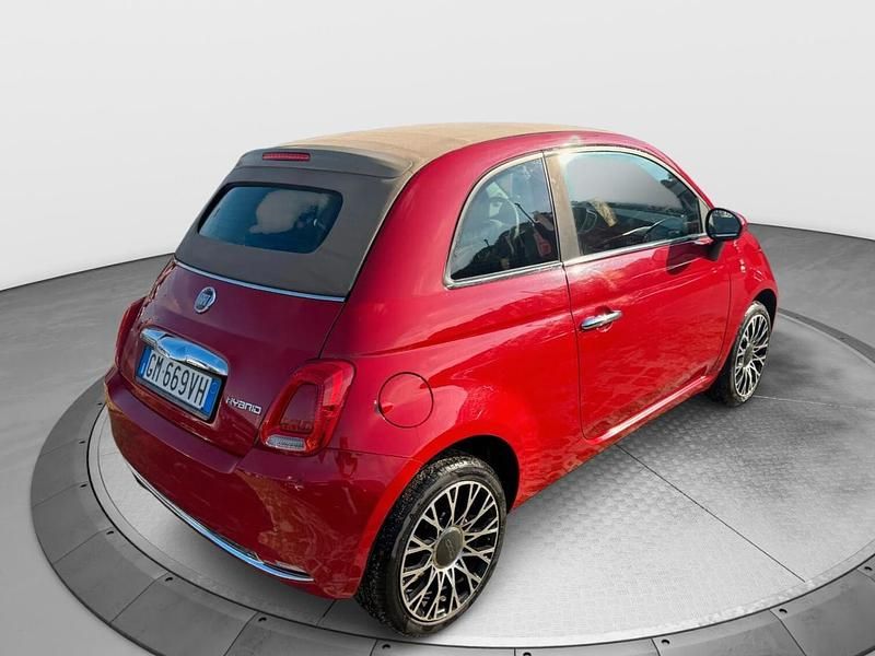 Usata Fiat 500C Dolcevita 70 CV (51 kW) 2023 Rosso Cabrio