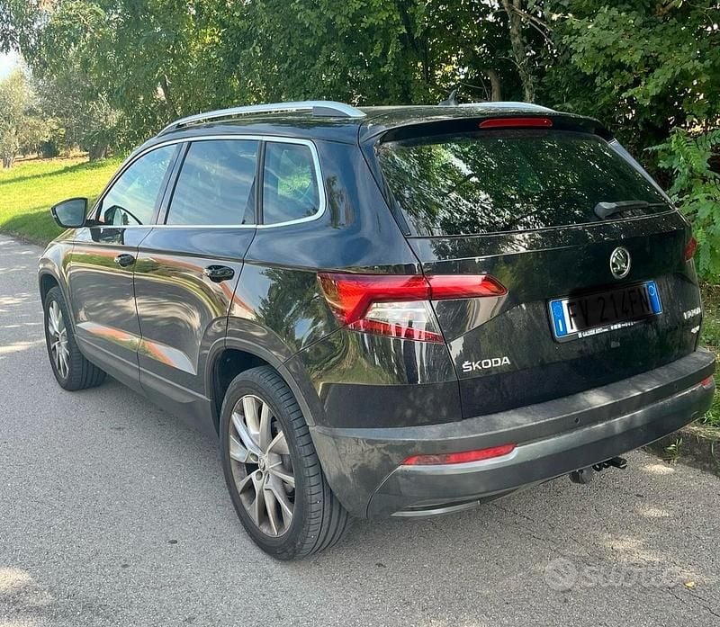 Usata Skoda Karoq 150 CV (110 kW) 2019 Nero SUV