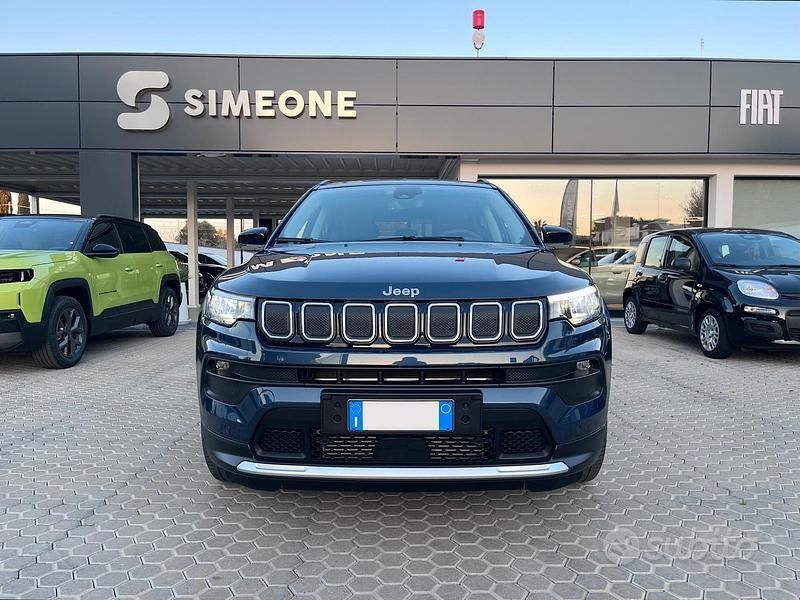 Usata Jeep Compass Limited 131 CV (96 kW) 2021 Blu SUV