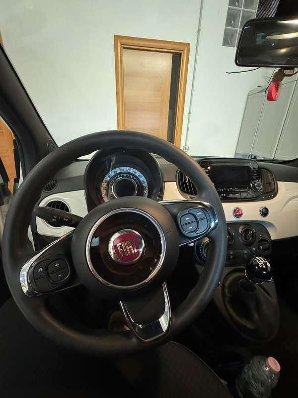 Usata Fiat 500 Lounge 69 CV (50 kW) 2019 Bianco Utilitaria