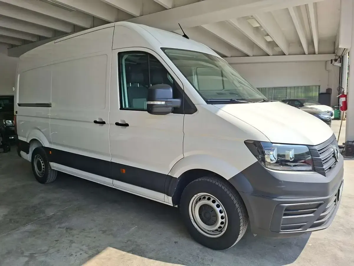 Usata VW Crafter 140 CV (102 kW) 2023 Bianco Furgone
