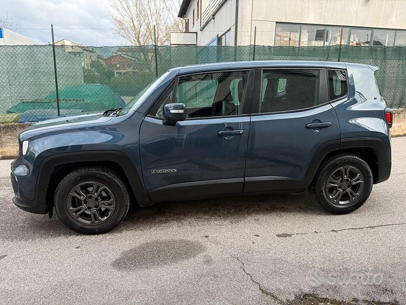 Usata Jeep Renegade Longitude 131 CV (96 kW) 2021 Blu SUV