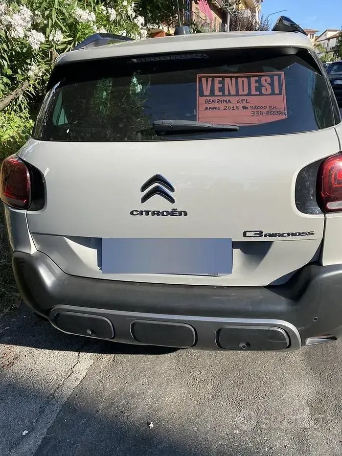 Usata Citroën C3 Aircross 82 CV (60 kW) 2018 Bianco SUV