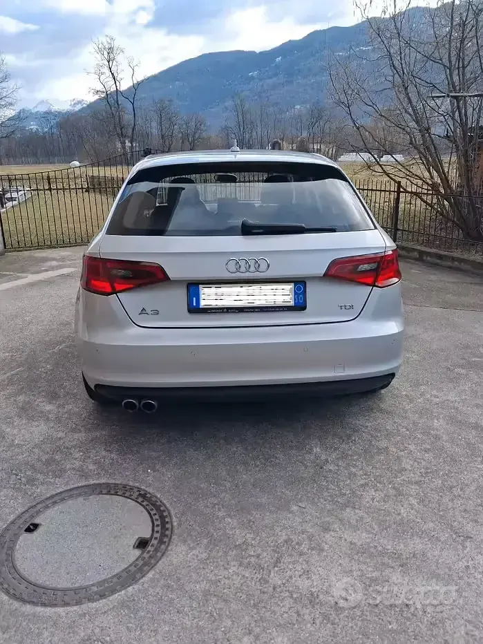 Usata Audi A3 150 CV (110 kW) 2013 Grigio Berlina