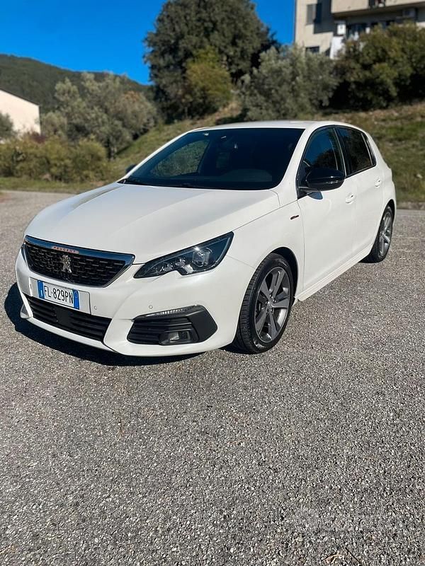 Usata Peugeot 308 GT-line 2018 Bianco Berlina