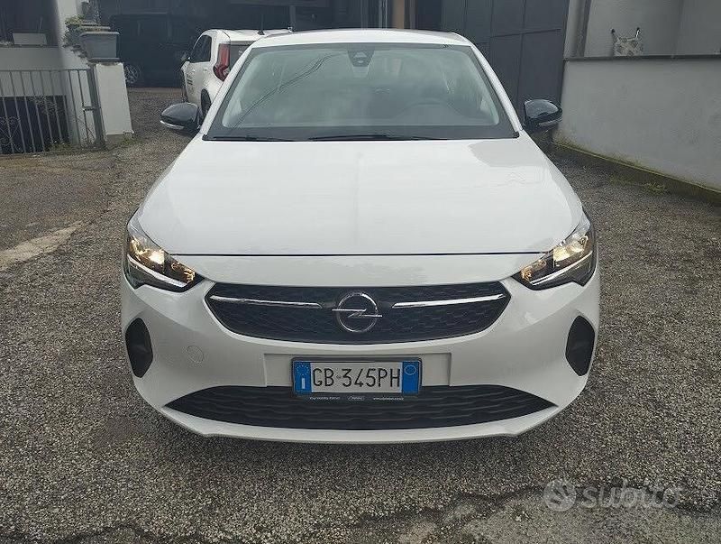 Usata Opel Corsa Edition 101 CV (74 kW) 2020 Bianco Utilitaria