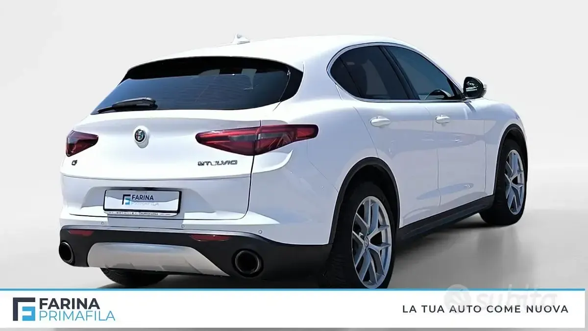Usata Alfa Romeo Stelvio 280 CV (205 kW) 2017 Bianco SUV