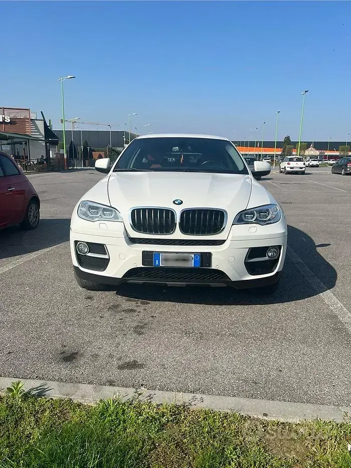 Usata BMW X6 Efficient Dynamics 245 CV (180 kW) 2013 Bianco SUV