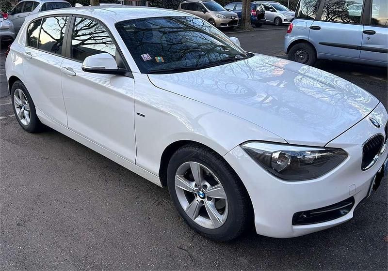 Usata BMW 116 Sport Line 116 CV (85 kW) 2013 Bianco Utilitaria