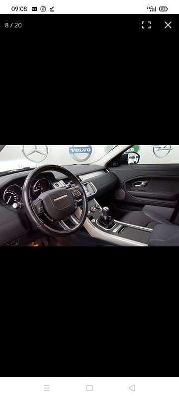 Usata Land Rover Range Rover evoque Pure 150 CV (110 kW) 2018 Nero SUV