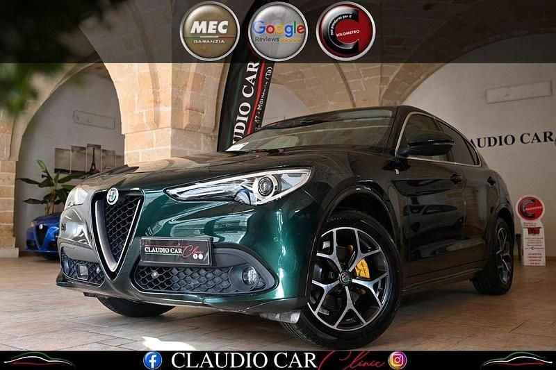Verde visconti Usata 2020 Alfa Romeo Stelvio Ti SUV | 26.990 € (Buon prezzo) - Immagine 1/4