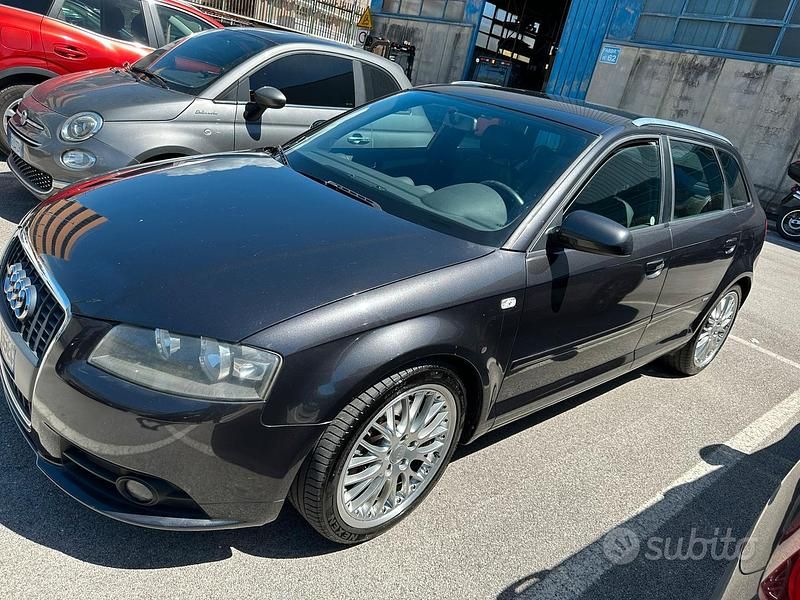 Usata Audi A3 S-Line 170 CV (125 kW) 2007 Grigio Utilitaria