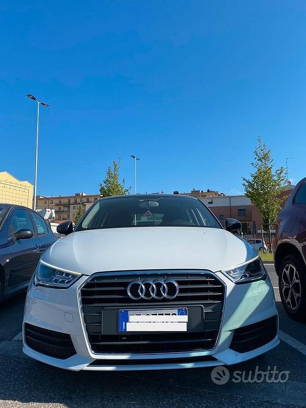 Usata Audi A1 116 CV (85 kW) 2015 Bianco Utilitaria