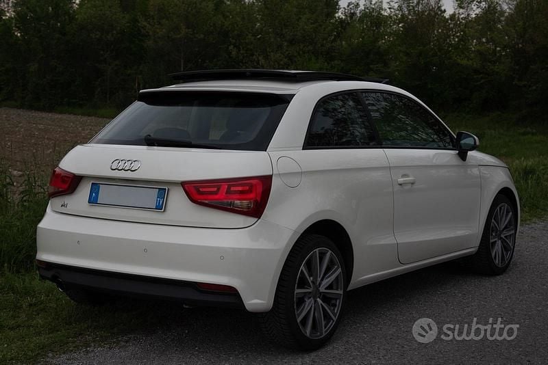 Usata Audi A1 Ambition 86 CV (63 kW) 2012 Bianco Utilitaria