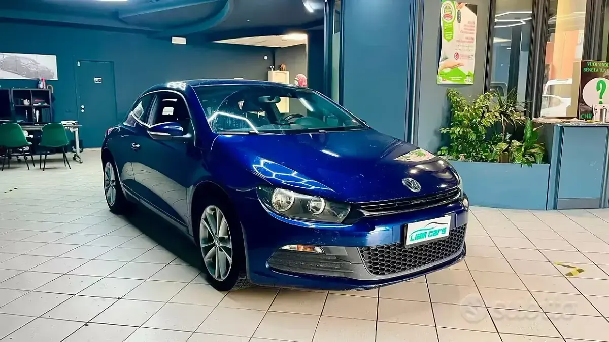 Usata VW Scirocco 200 CV (147 kW) 2010 Bluazzurro Coupé