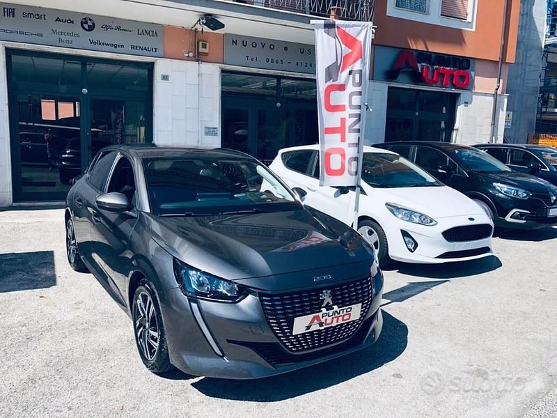 Usata Peugeot 208 Business-Line 102 CV (75 kW) 2021 Grigio Utilitaria