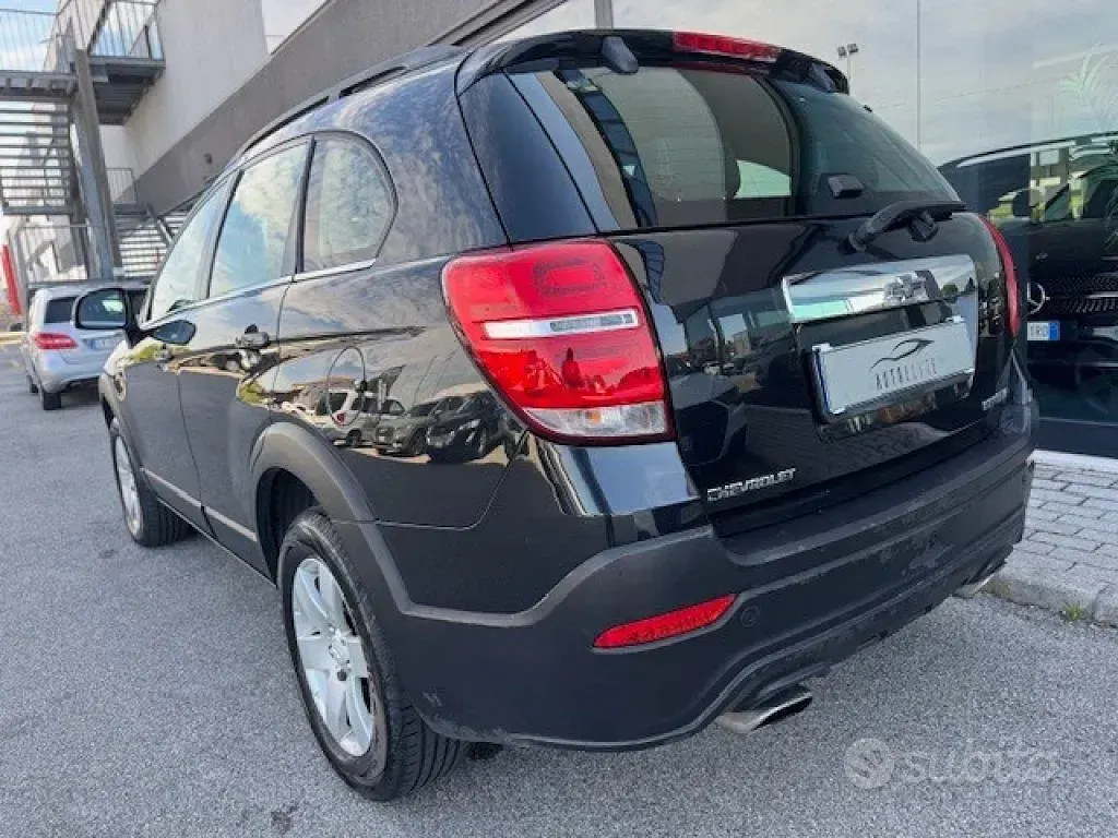 Usata Chevrolet Captiva LT 163 CV (119 kW) 2013 Nero SUV