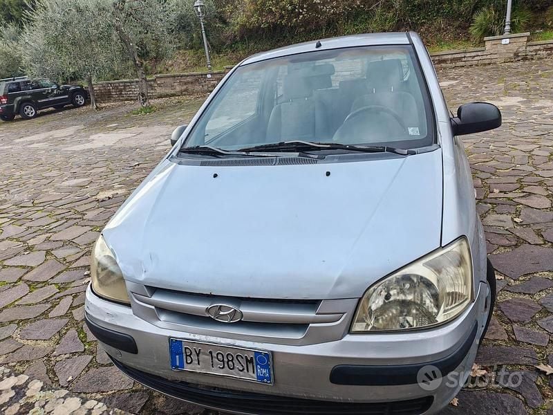 Gebraucht Hyundai Getz 63 PS (46 kW) 2002 Grau Kleinwagen