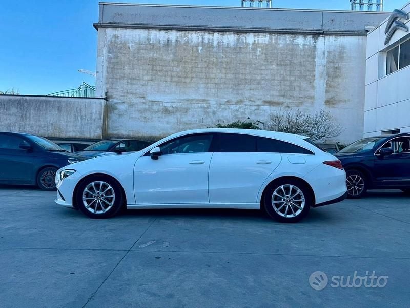 Usata Mercedes CLA200 Executive 149 CV (109 kW) 2021 Bianco Coupé