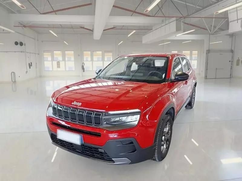 Usata Jeep Avenger Longitude 101 CV (74 kW) 2023 Rosso SUV