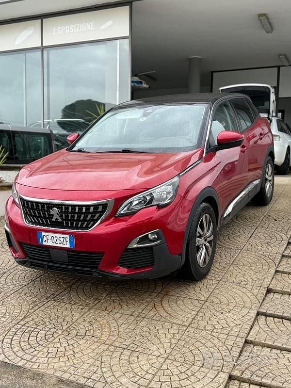 Usata Peugeot 3008 GT-line 120 CV (88 kW) 2017 Rosso SUV
