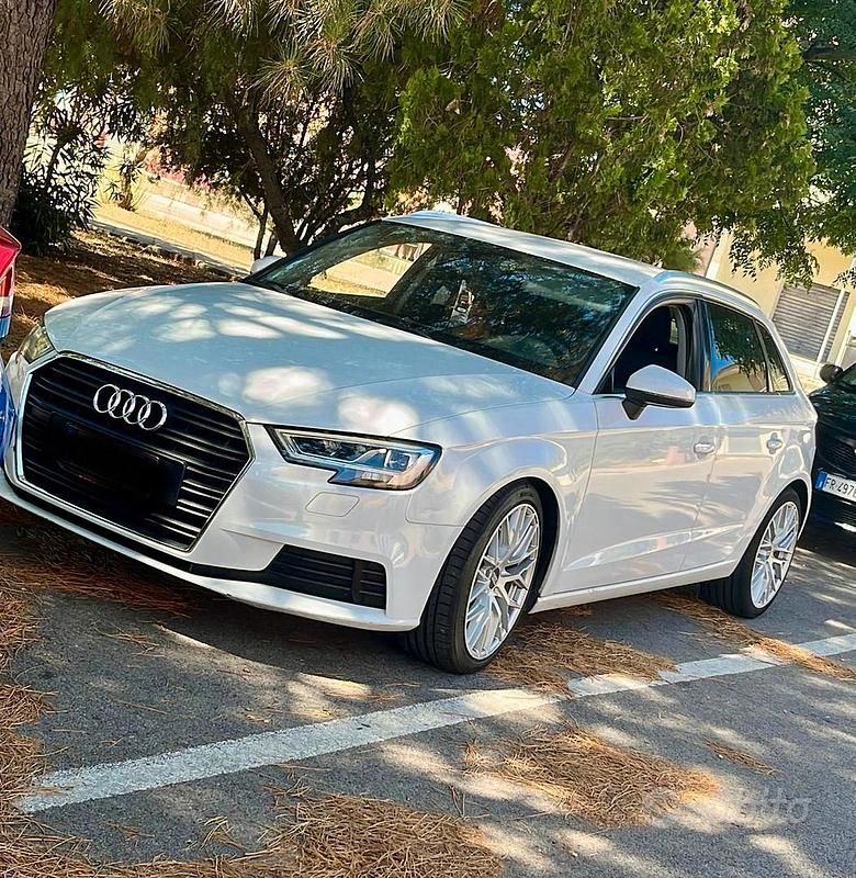 Usata Audi A3 116 CV (85 kW) 2017 Bianco Berlina