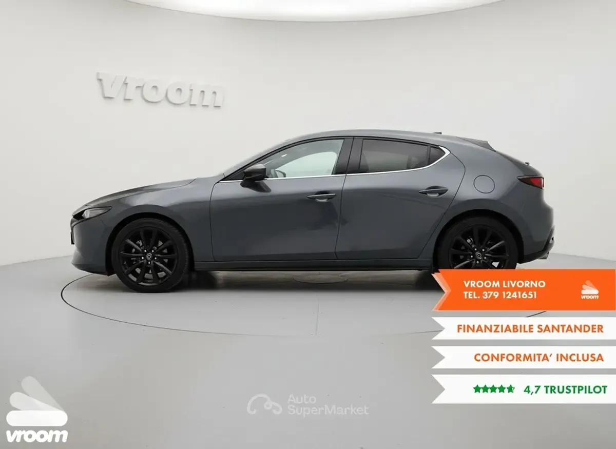 Usata Mazda 3 Homura-Line 150 CV (110 kW) 2023 Gray Berlina